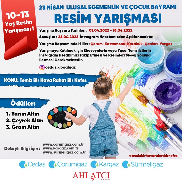 ÇOCUKLARA ÖZEL RESİM YARIŞMASI