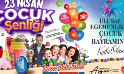 BELEDİYE’DEN 23 NİSAN ÇOCUK ŞENLİĞİ