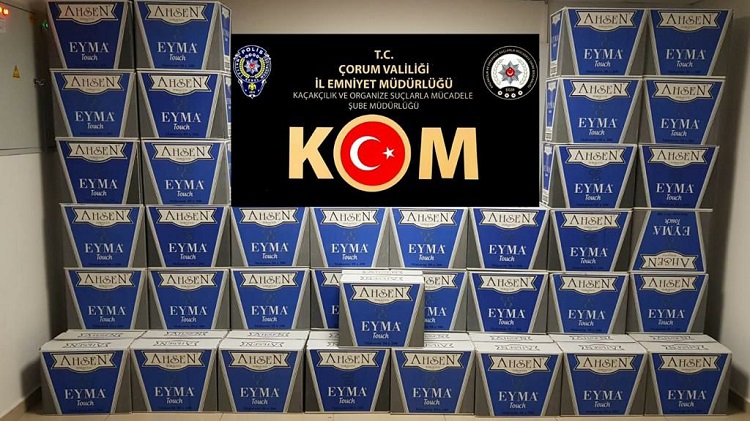 KAÇAK SİGARA YAKALANDI