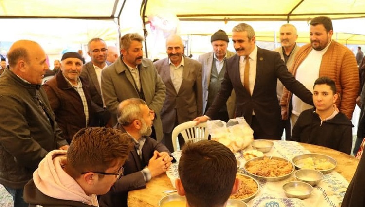 KARAPIÇAK YAĞMUR DUASINA KATILDI