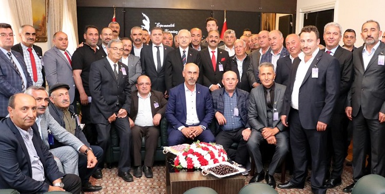 MUHTARLAR KILIÇDAROĞLU İLE GÖRÜŞTÜ