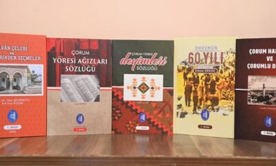 ÇORUM BELEDİYESİNDEN 5 YENİ KİTAP