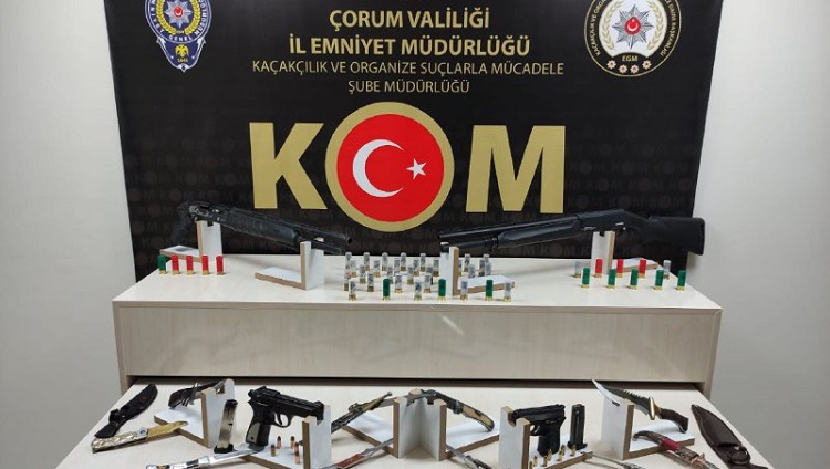 KAÇAK SİLAH OPERASYONU