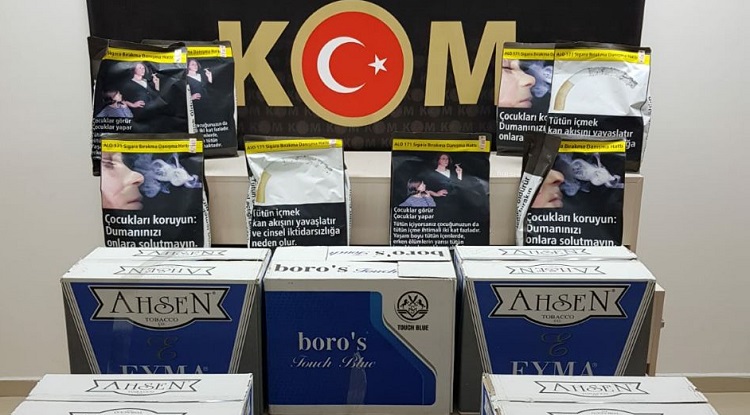 80 BİN KAÇAK SİGARA ELE GEÇİRİLDİ