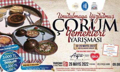 ÇORUM YEMEKLERİ YARIŞMASI