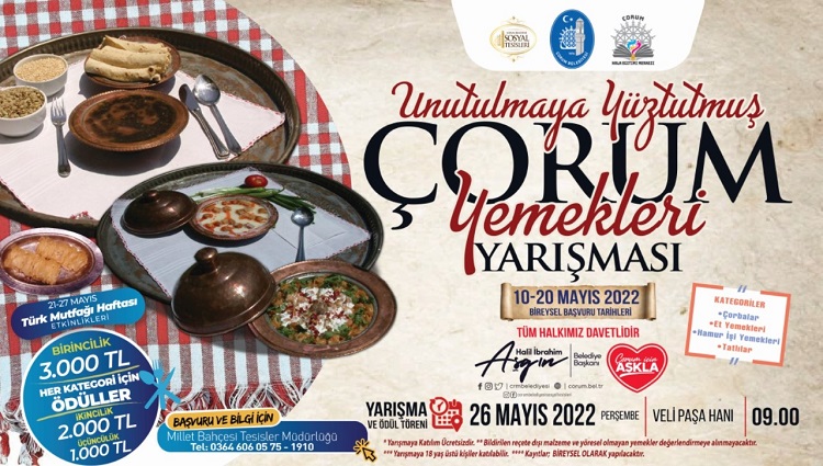 ÇORUM YEMEKLERİ YARIŞMASI
