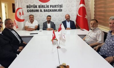 BÜYÜK BİRLİK PARTİSİNİ ZİYARET ETTİLER