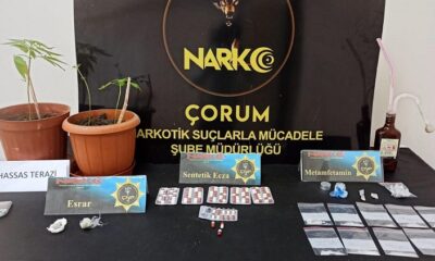İŞYERİNE UYUŞTURUCU BASKINI