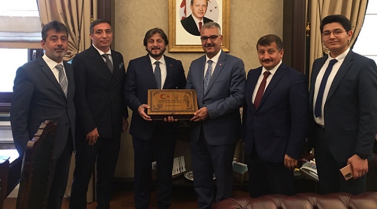 BAKANLIK ZİYARETLERİ DEVAM EDİYOR