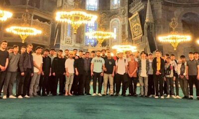 LİSELİ GENÇLER İSTANBUL’U GEZDİ