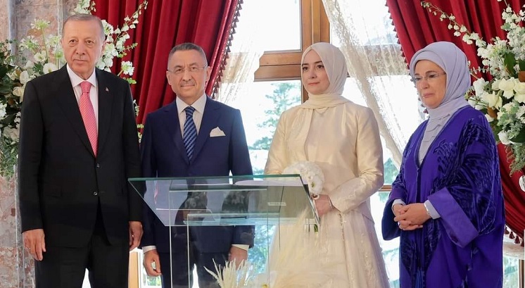 NİKAH ŞAHİTLERİ ERDOĞAN ÇİFTİ OLDU