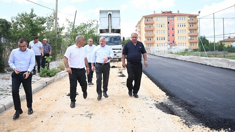 BOĞAZKALE’YE ASFALT DESTEĞİ
