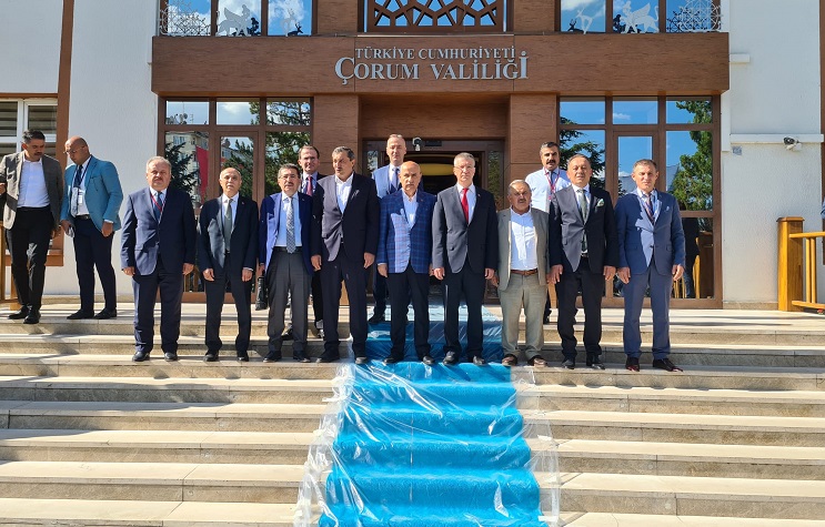 ÇORUM’UN TARIMSAL DEĞERLENDİRMESİNİ İNCELEDİ