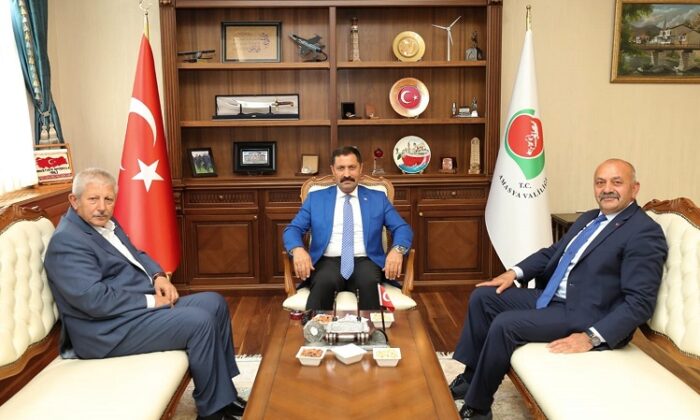 BAŞKAN İSBİR VALİ MASATLI’YI ZİYARET ETTİ