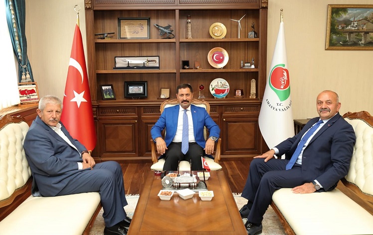 BAŞKAN İSBİR VALİ MASATLI’YI ZİYARET ETTİ