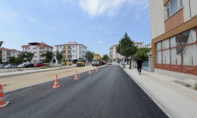 KAPAKLI 1. CADDE’NİN ASFALTI TAMAMLANDI