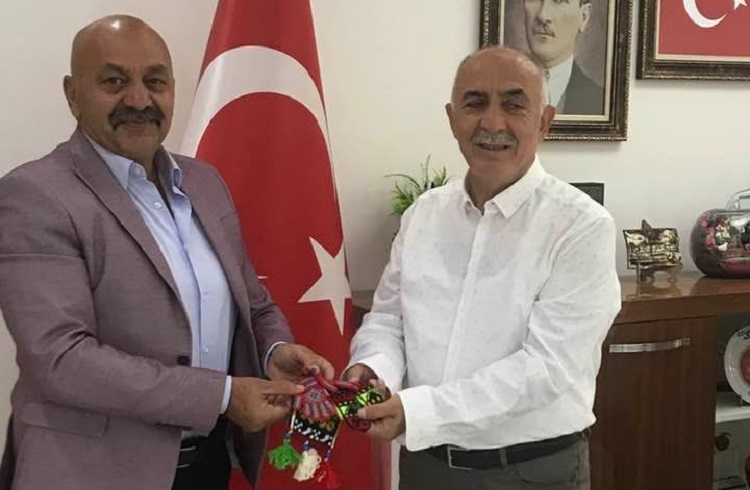 BAŞKAN İSBİR EKREM TOTO’YU ZİYARET ETTİ