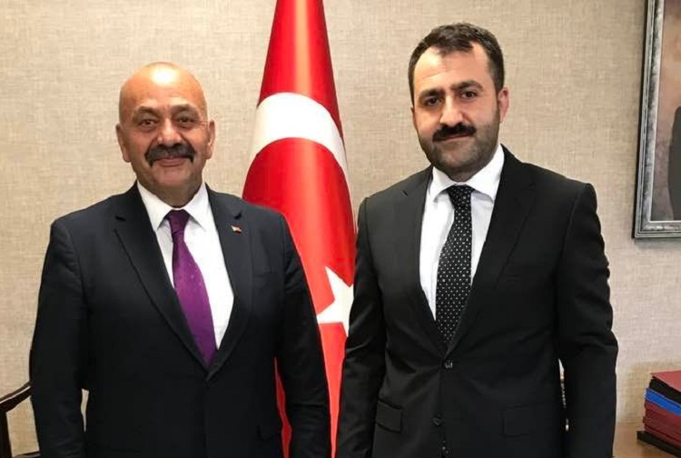 İSBİR BERAT UZUN’U ZİYARET ETTİ