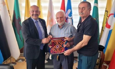 BAŞKAN İSBİR’İ ZİYARET ETTİLER