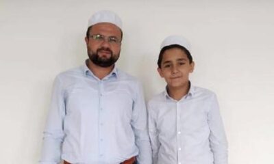 ÇORUM’DA 12 YAŞINDAKİ MÜCAHİT HAFIZ OLDU