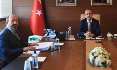KAVUNCU BAKAN İLE GÖRÜŞTÜ