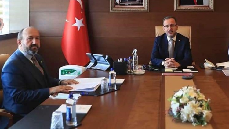 KAVUNCU BAKAN İLE GÖRÜŞTÜ