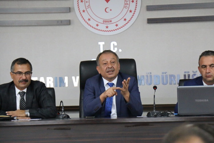 ZİRAİ İLAÇ BAYİİ TOPLANTISI YAPILDI