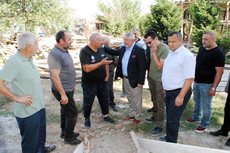 SANAYİ MESCİDİ HIZLA TAMAMLANSIN TALİMATI VERDİ