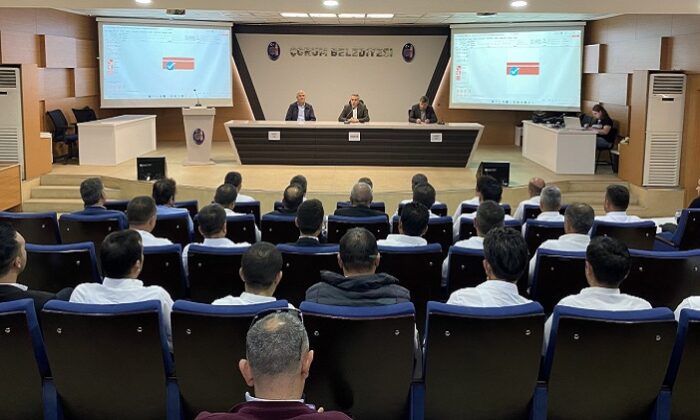 OTOBÜS ŞOFÖRLERİNE SEMİNER VERİLDİ