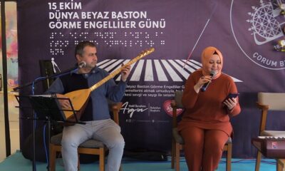 GÖRME ENGELLİLER GÜNÜ’NÜ KUTLADILAR