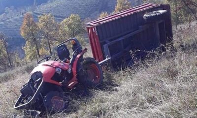 TRAKTÖR KAZASINDA HAYATINI KAYBETTİ