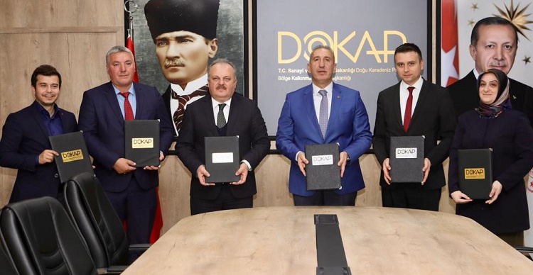 DOKAP’TA İMZALAR ATILDI
