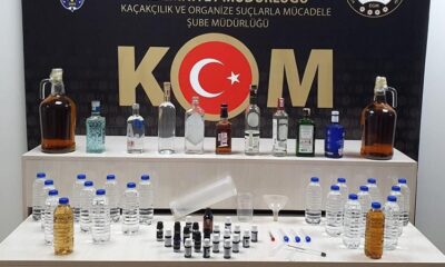 KAÇAK ALKOL YAPIP SATACAKTI