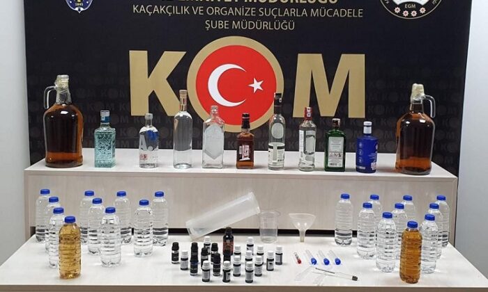 KAÇAK ALKOL YAPIP SATACAKTI