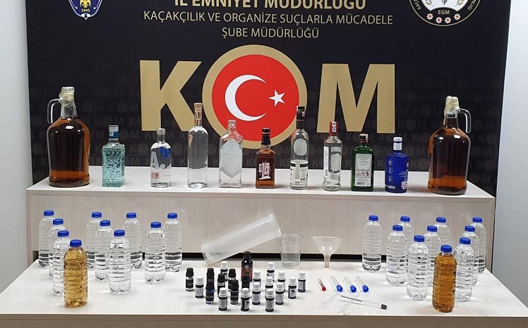 KAÇAK ALKOL YAPIP SATACAKTI