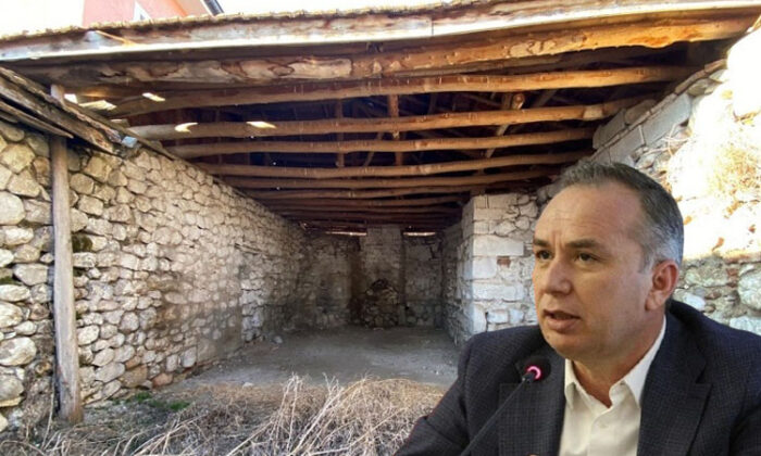 HÜSEYİN GAZİ TÜRBESİ RESTORE EDİLİYOR