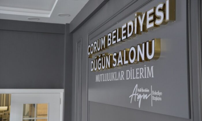 BELEDİYE DÜĞÜN SALONU 3 ARALIK’TA AÇILIYOR