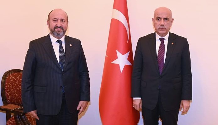 ÇİFTÇİLERİN TALEPLERİNİ İLETTİ