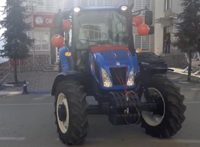 ORTAKÖY BELEDİYESİNE SON MODEL TRAKTÖR