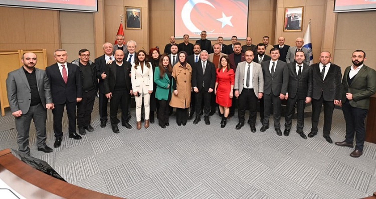 2023 YILININ İLK TOPLANTISI YENİ BİNADA