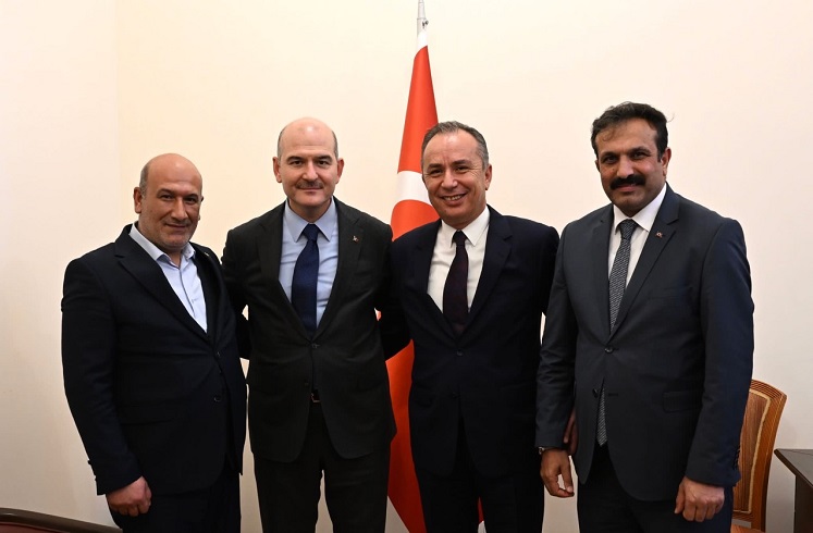 CEYLAN SOYLU’YU ZİYARET ETTİ