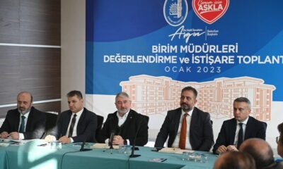 BİRİM MÜDÜRLERİ İLE GÖRÜŞTÜ