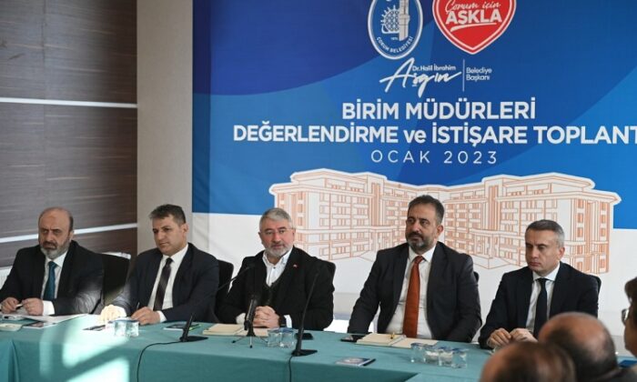 BİRİM MÜDÜRLERİ İLE GÖRÜŞTÜ