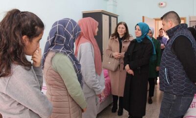 DEPREMZEDELERE MORAL ZİYARETİ