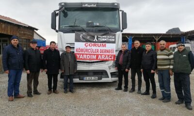 ODUN VE KÖMÜR YARDIMI YOLA ÇIKTI
