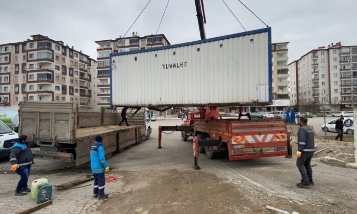 BELEDİYE DEPREM BÖLGESİNE GÖNDERECEK