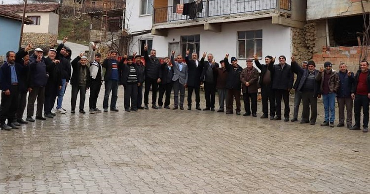 KÖY ZİYARETLERİNE DEVAM EDİYOR