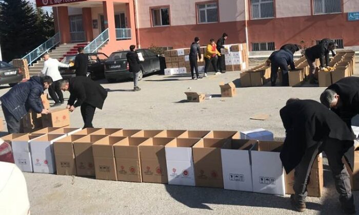 DEPREM BÖLGESİNE DESTEKLER SÜRÜYOR
