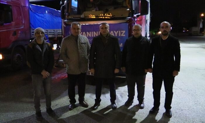 ÇORUM’DAN OSMANİYE’YE 27 TON UN