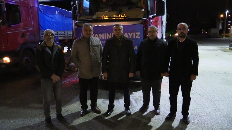 ÇORUM’DAN OSMANİYE’YE 27 TON UN